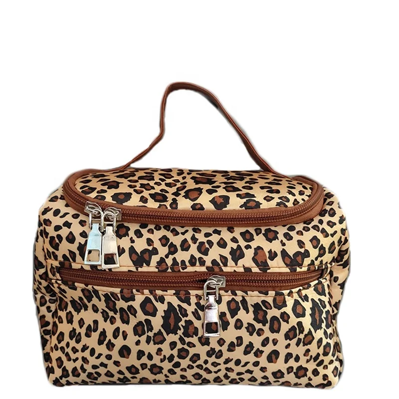 Leopard Print Handbag Wholesale Fashion Personalized Hot Sale Plaid Tote Storage Bag