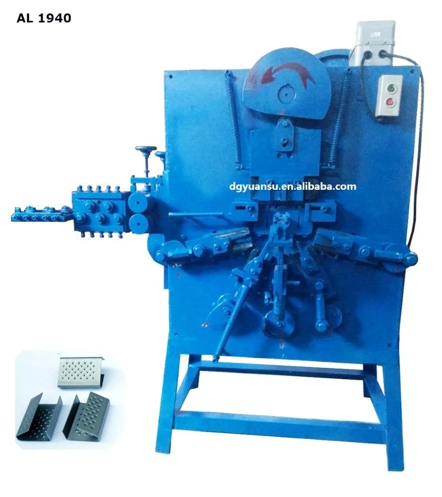 
PET strapping seal making machine pet metal Serrated Metal PET Strap SealEngraved semi-open strapping seal buckle making machine 