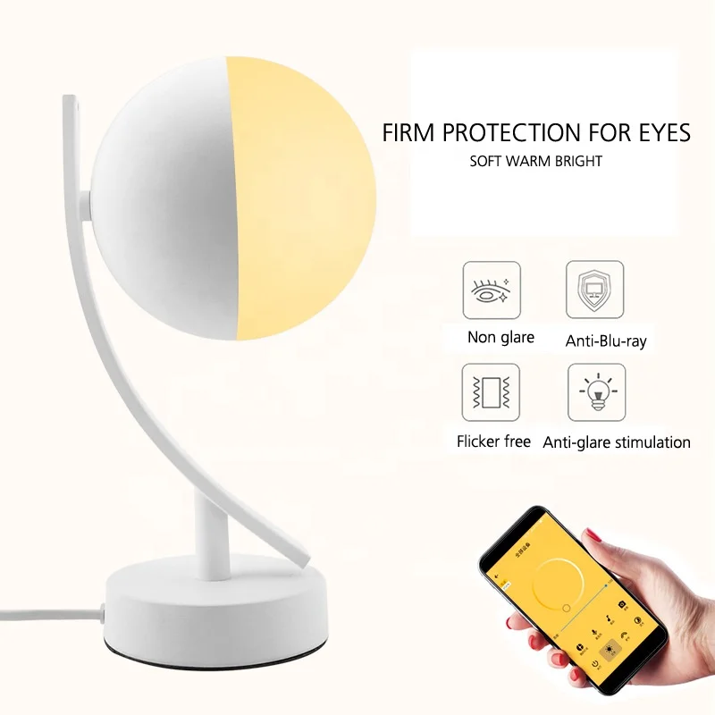 
Original design led desk lamp WIFI Table Smart Light Google Home Colors Of The Rainbow Table Lamp For Badoom 