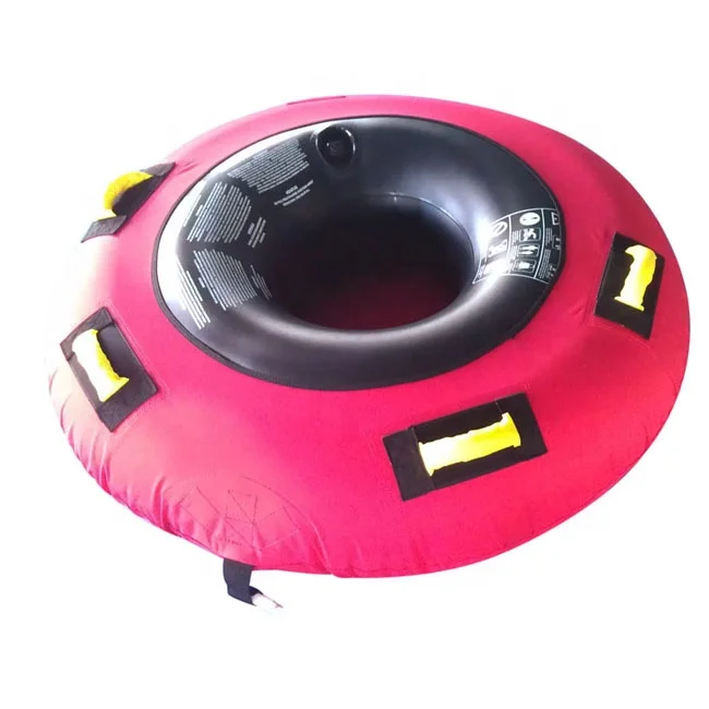 snowscooter inflatable custom snow tube with cover