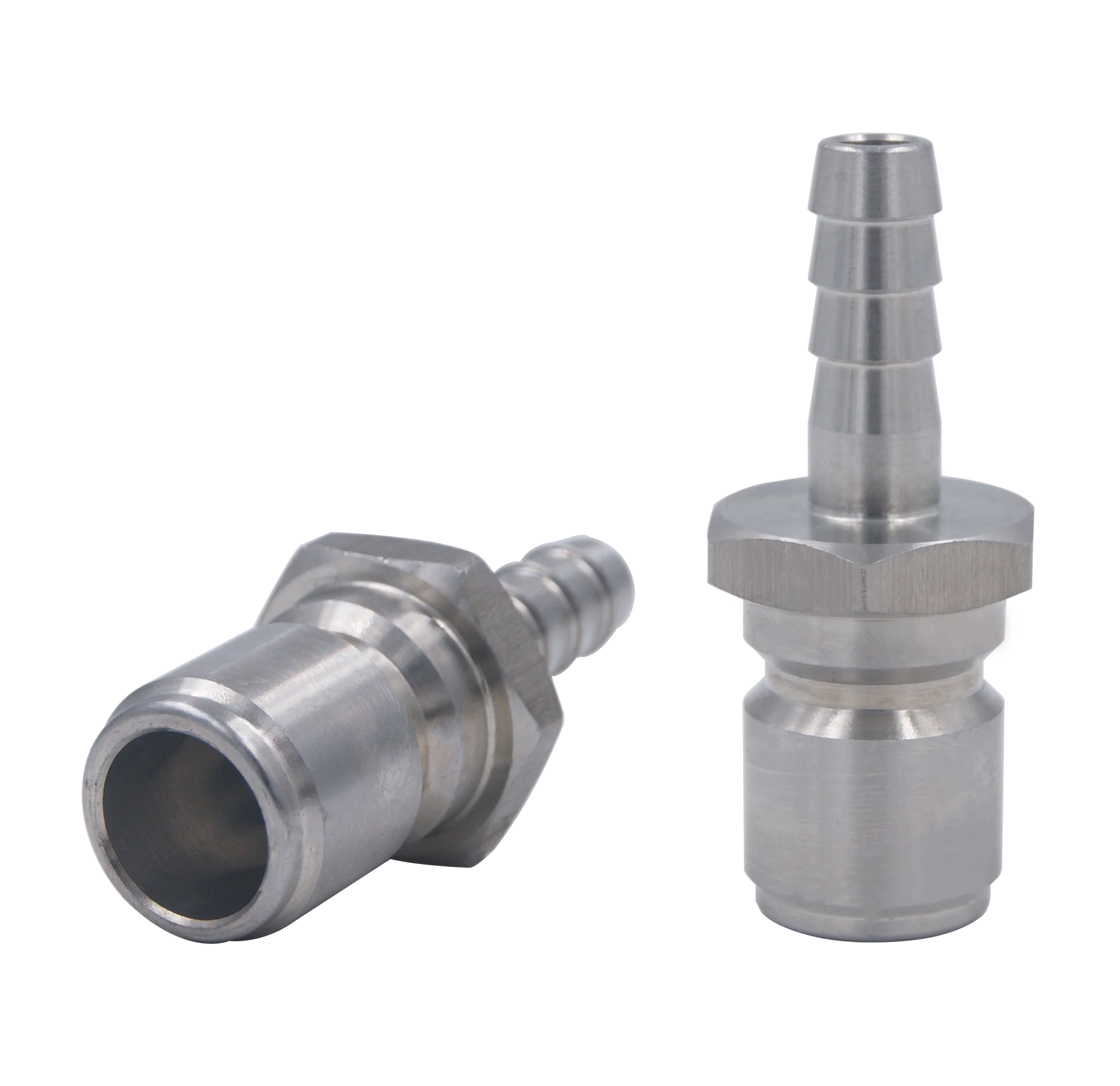TWELVETAP Stainless Steel Pyramid Style Thread Joint  Adapter Fitting for Beer Machine Equipment Fittings