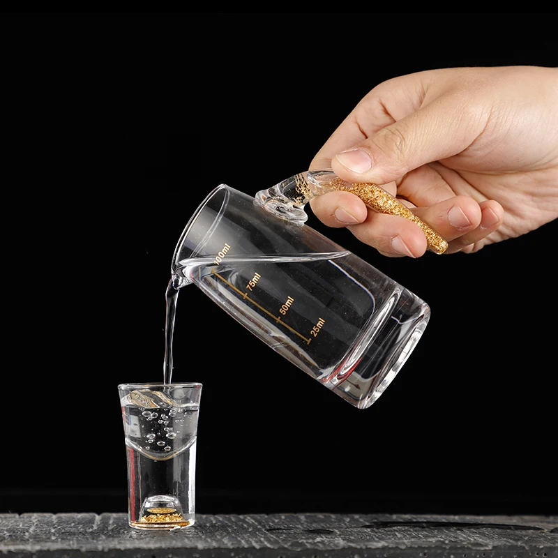High quality 100ml Transparent Shot Glass Cup Customized Hot Selling Drinking Glassware Shot Glass