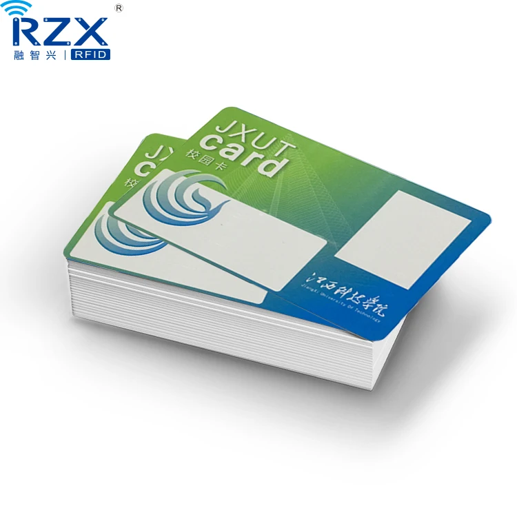 Customized PVC ID Card CR80 85.5*54MM for Vip Event Badge Student Employee Cards