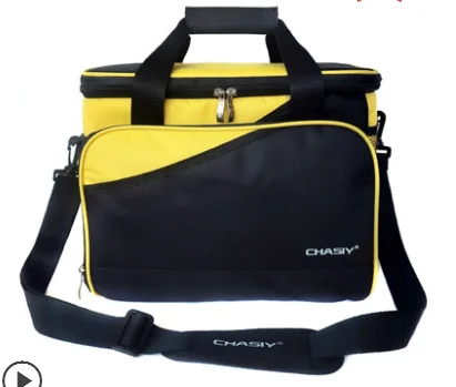 Hot selling 600D oxford durable lunch insulated thermal delivery bag customized food cooler bag