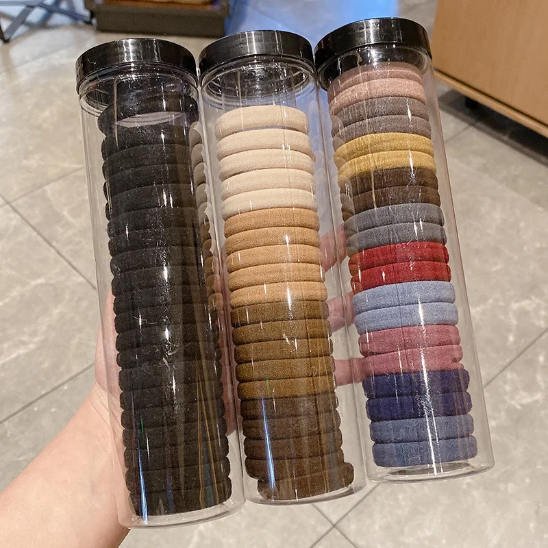 Wholesale Mix design Candy Color Girls Elastic hair band children colorful hair ties women high quality Headband