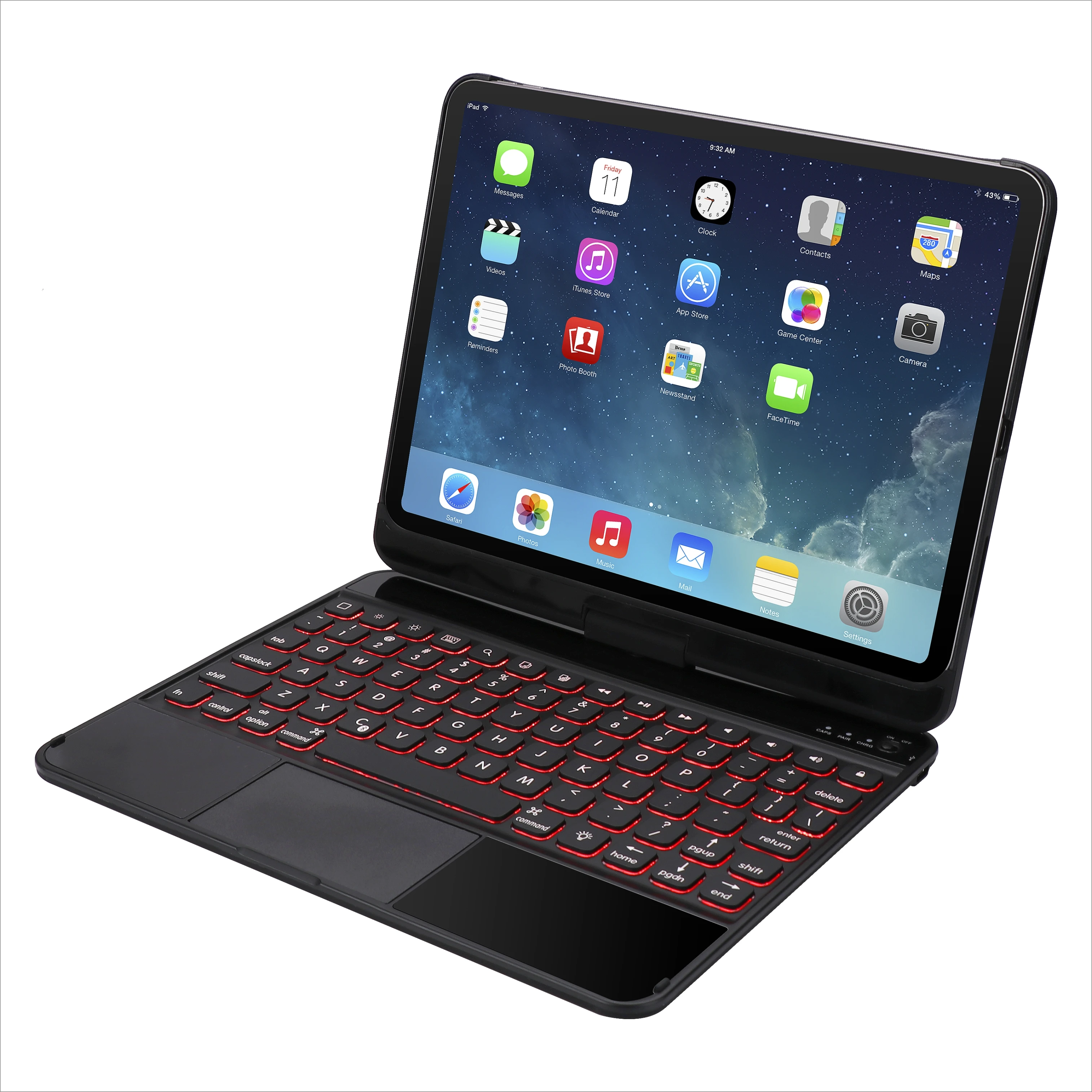 touchpad keyboard case