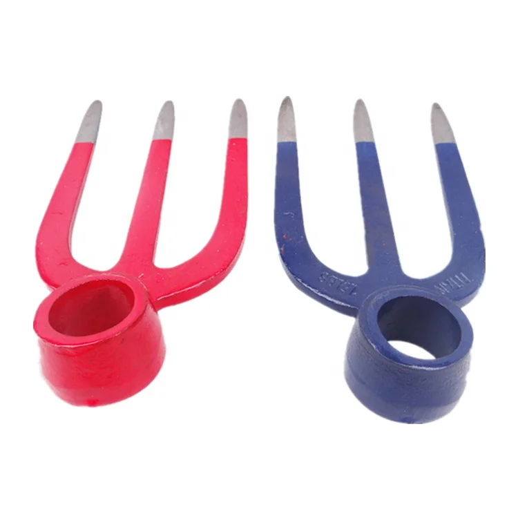 Tangshan Factory Hoes and Forks Steel Shovel Pick Fork Hoes Farm Hand Fork