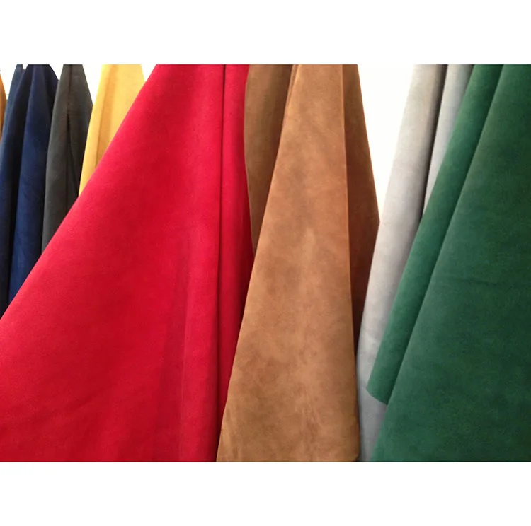 Sheepskin Nubuck Leather Suede Grain Types for Garments T-Shirts Skirts Shoes Belts Luggage Crafts Finished Patterns