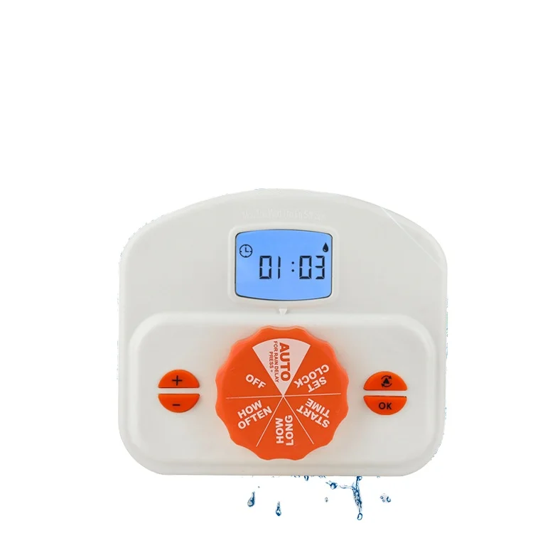New indoor potted plant automatic watering device simple white indoor potted plant intelligent watering timer