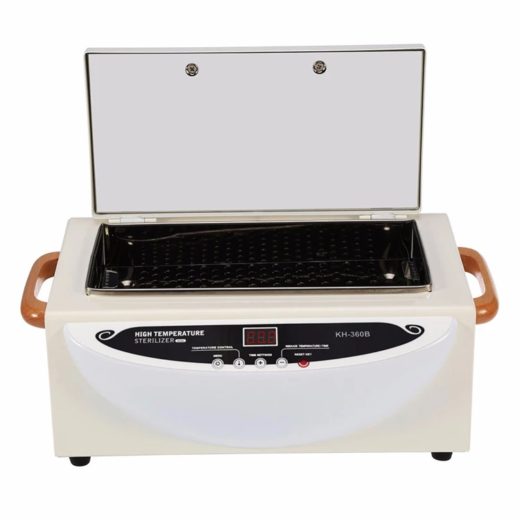 Professional High Temperature Nail Tool Sterilizer Box Dry Heat Sanitizing Machine For Salon