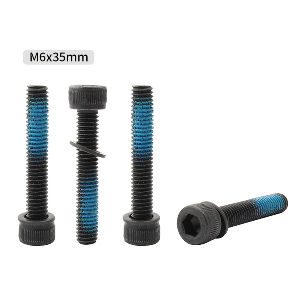Bike M6 Disc Brake Adapter Screw M6*18 M6*35mm Brake Caliper Mount Bolt MTB Road Bicycle Cycling Parts Accessories