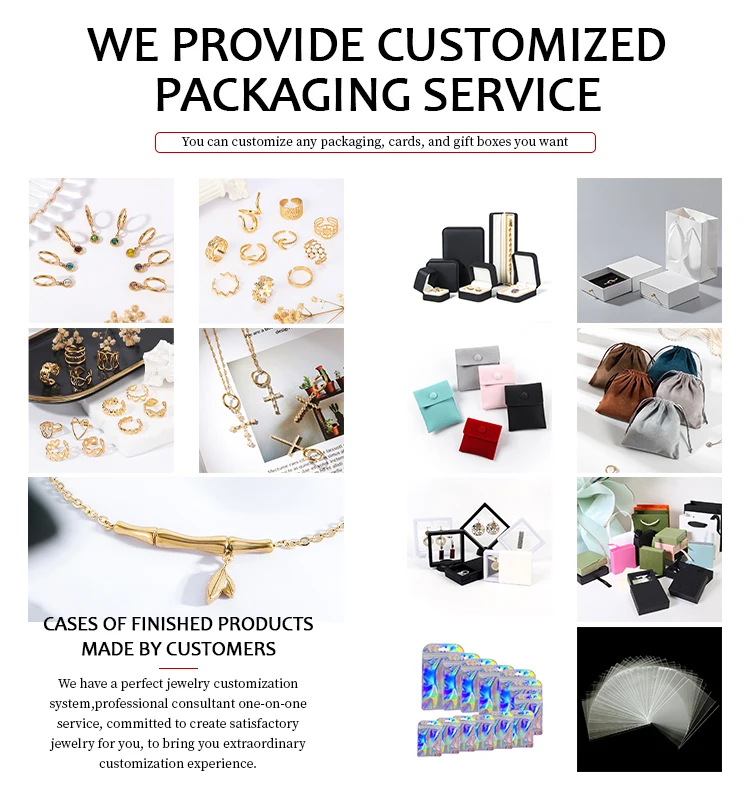 HOVANCI Wholesale Fashion Stainless Steel 18K Gold Plated Pendants Waterproof Shining Zircon Charms for Jewelry Making