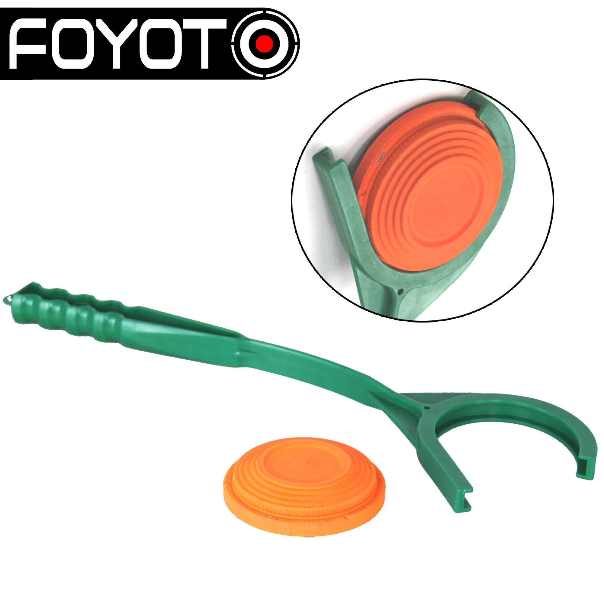 Hand Held Thrower Clay Skeet Trap Target Throw Shooting Shoot