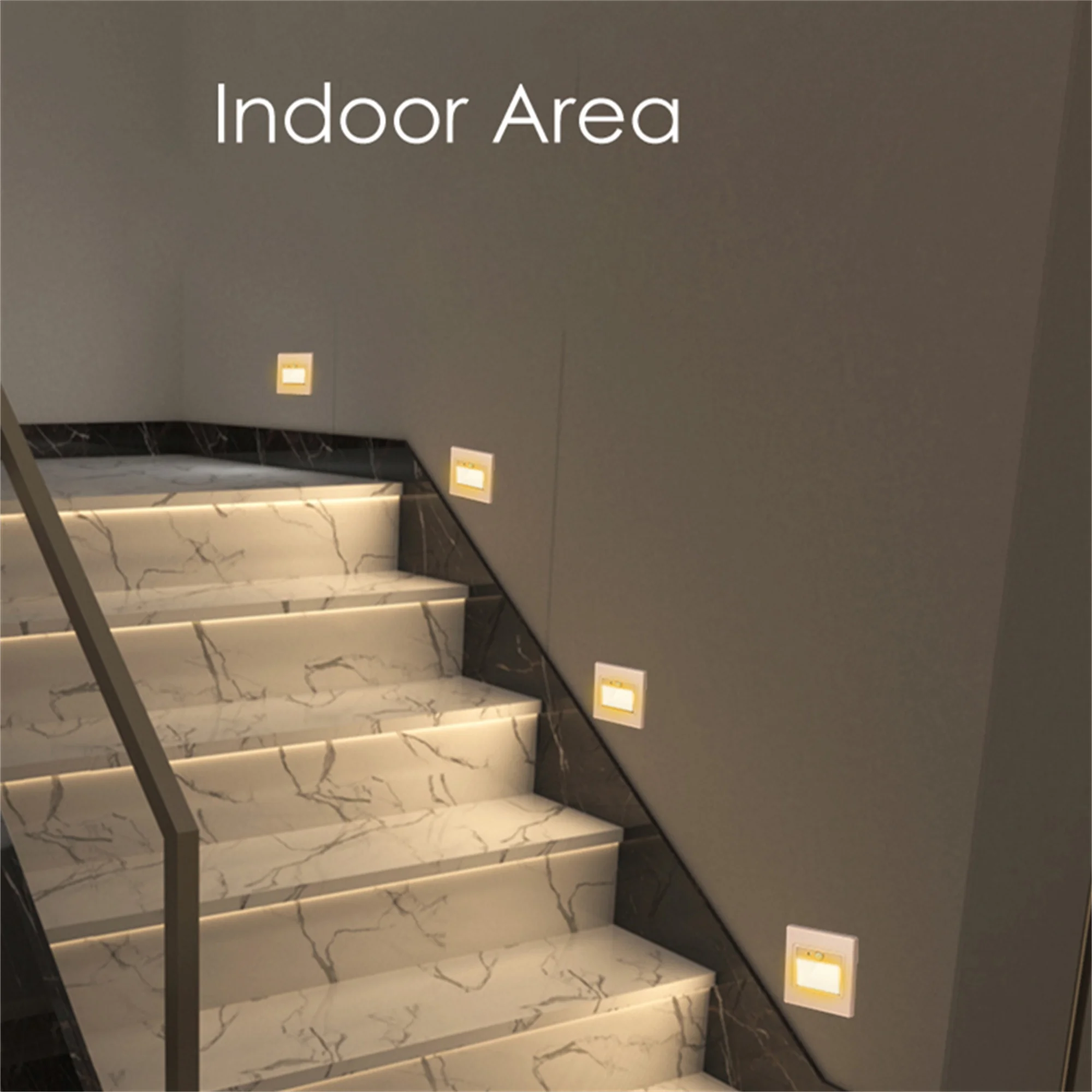 Ac85-265V Stair Ladder Light Motion Sensor Night Led Stair Light