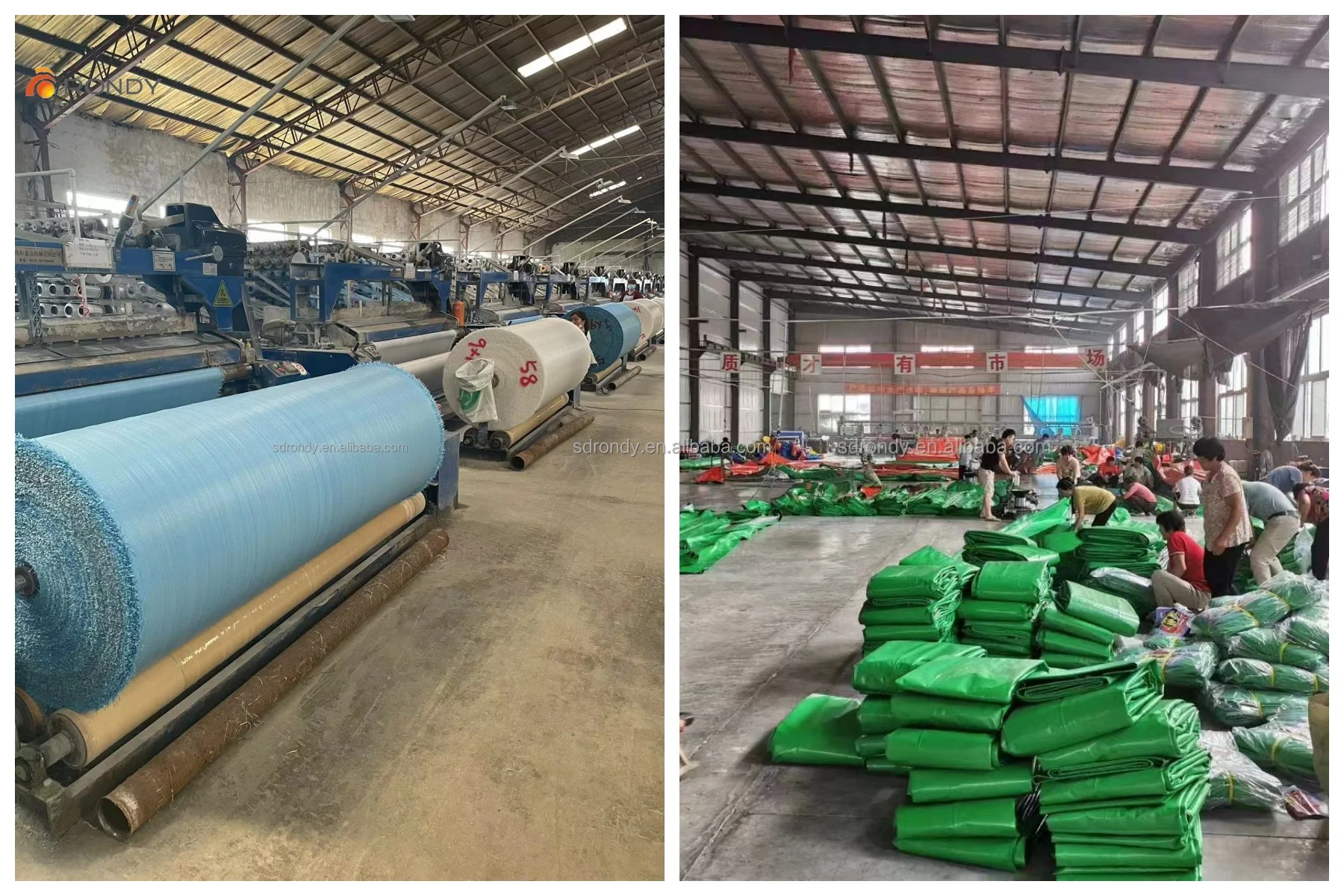 Hot Selling PE Tarpaulin Sheet Multi-Purpose Thick Waterproof Poly Tarp Plastic PE Tarpaulin Cover