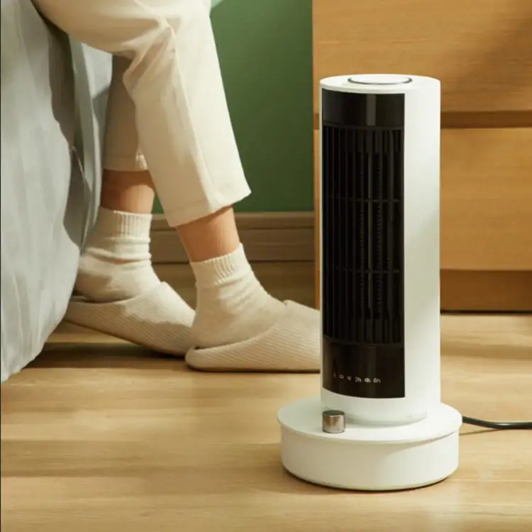  Vansu 2021 New 2 In 1 Hot Cool Tower PTC Electric Room Fan