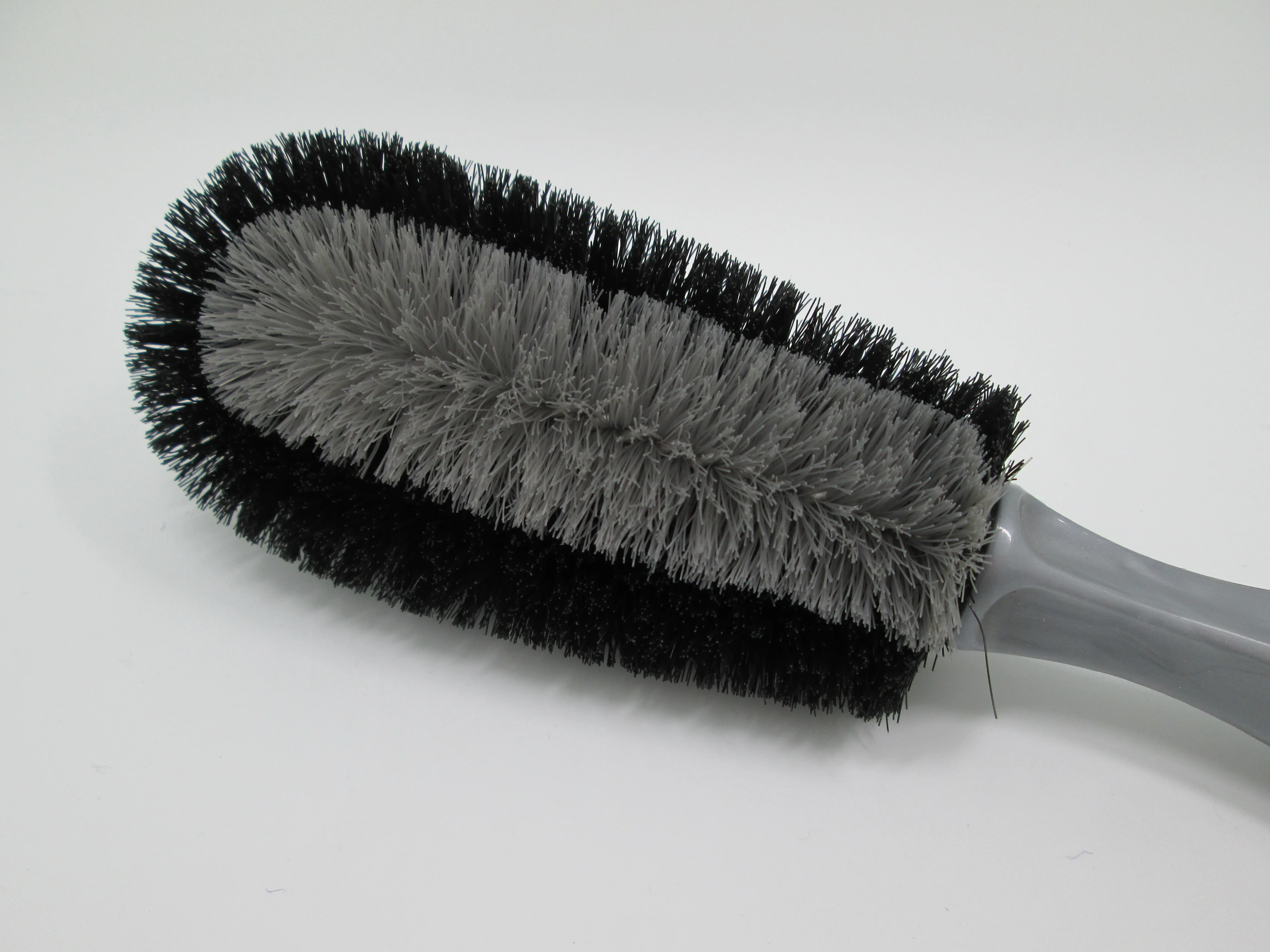 Tire Brush Double Loop Car Wash Van Car Wheel Tire Cleaning Scrubbing Tool Bristle Brush Cleaner