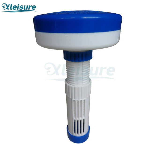 Best-seller Swimming Pool Telescopic Floating Chlorine Pool Chemical Dispenser For Outdoor Spas In Blue