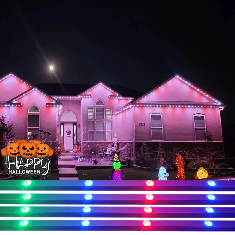 Permanent Christmas Light ucs2094 12v Pixel 30MM lamp ws281130 led point pixel light