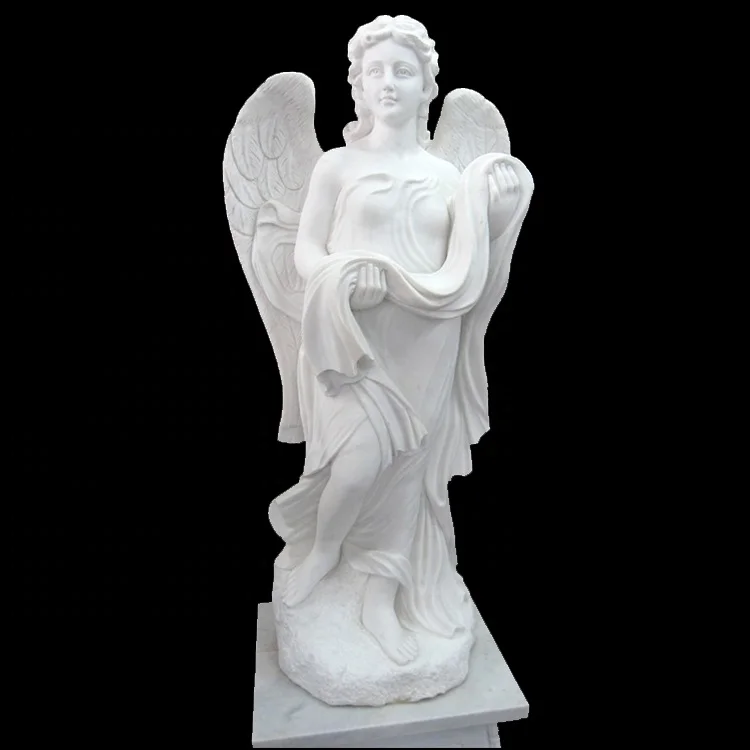 JK Custom outdoor decoration life size hand carved marble statues