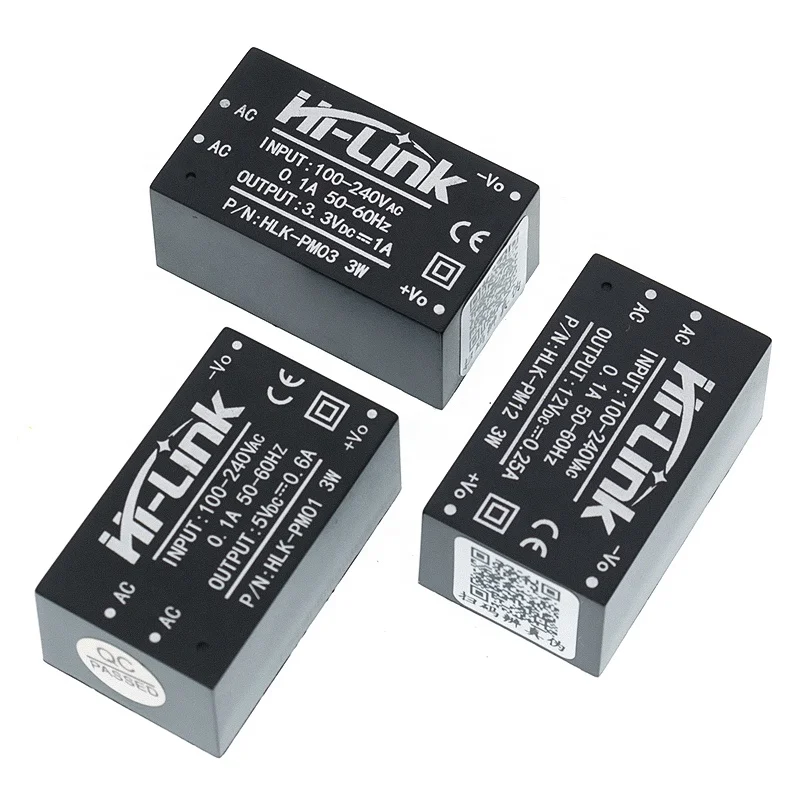 HLK-PM01 HLK-PM03 HLK-PM12 AC-DC 220V mini power supply module intelligent household
