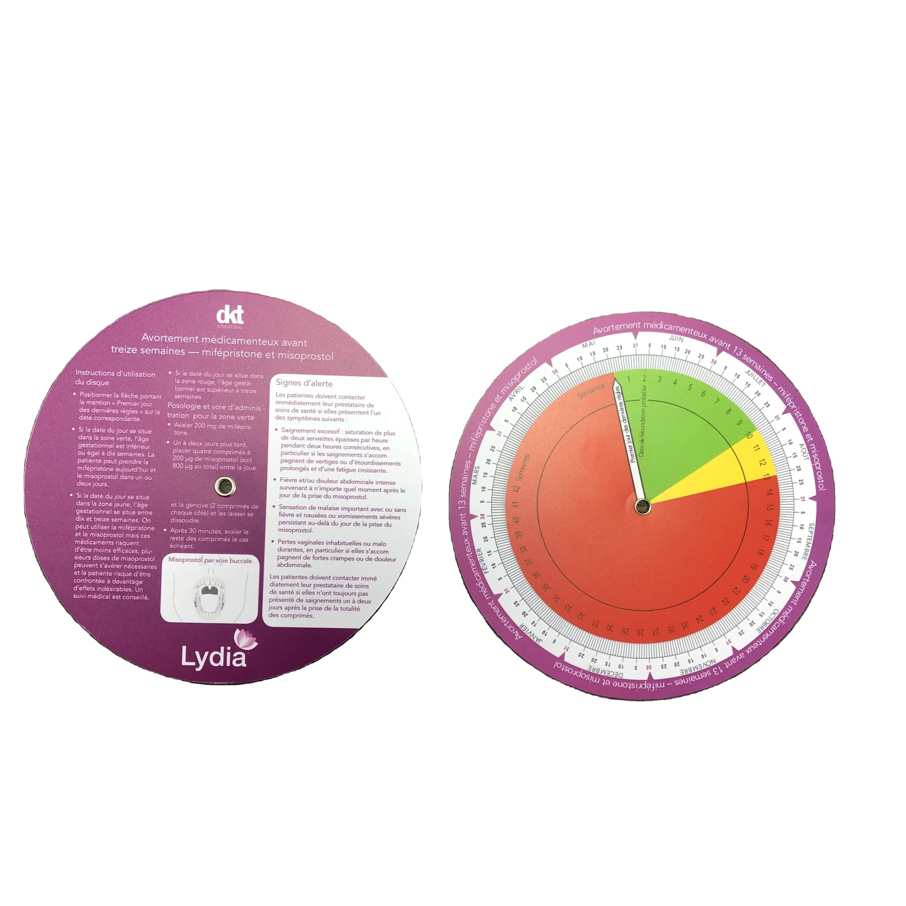 
OEM Round shape medical BMI calculator wheel 