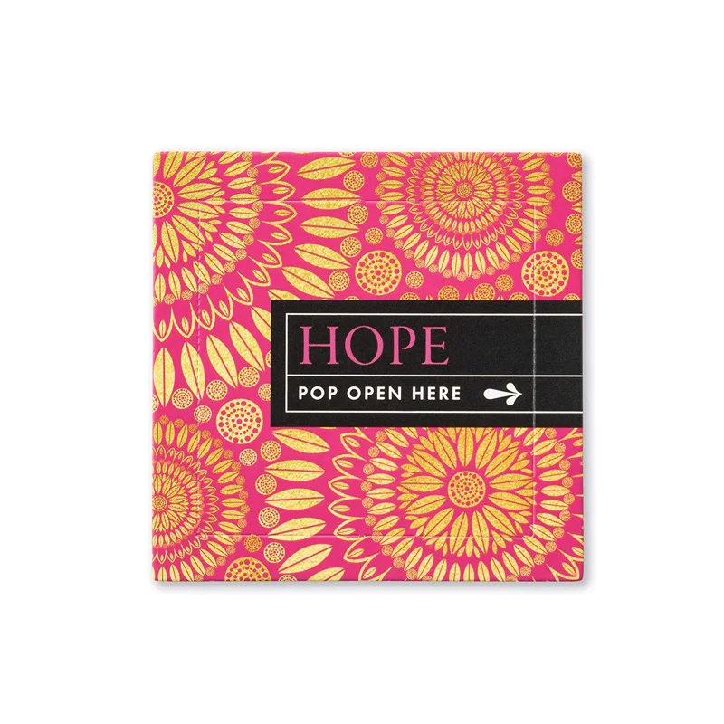 Pop Open Cards, BELIEVE, BE HAPPY, SMILE, THANK YOU, SHINE, HAPPY DAY- Inspirational gift card