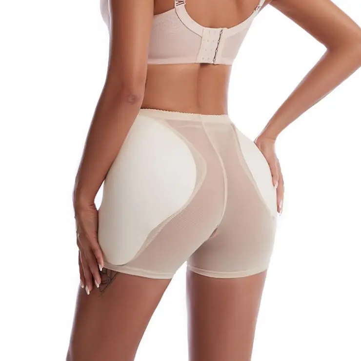 Custom Women Silicone Padded Butt Foam Panties Butt Lifter Shorts Padded Hips And Buttock Panties Hip Enhancing Panties