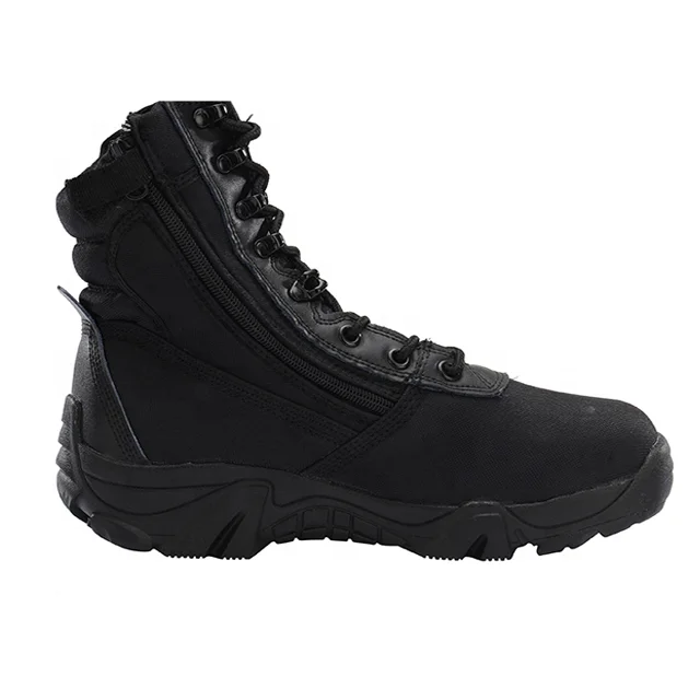 Мужские камуфляжные армейские ботинки, зимние тактические походные ботинки на молнии сбоку, 2019