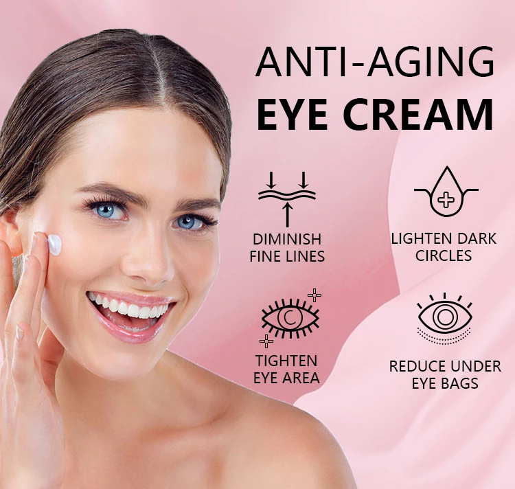 Anti-Wrinkle Eye Cream To Remove Dark Circles Nicotinamide Firming Vitality Eye Cream Under Eye Bag Puffy Fat Removal