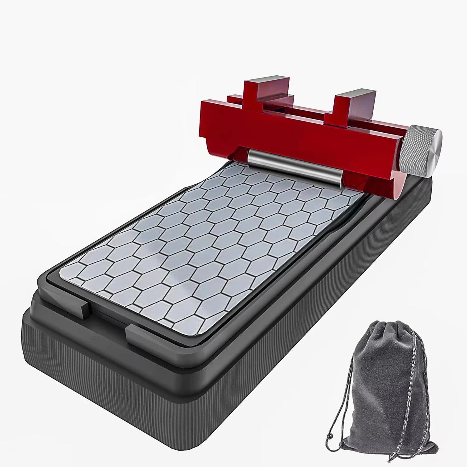 Adjustable Angle Whetstone 400#Honeycomb Surface 1000#Diamond scrub diamond plate whetstone whetstone knife sharpener grindstone