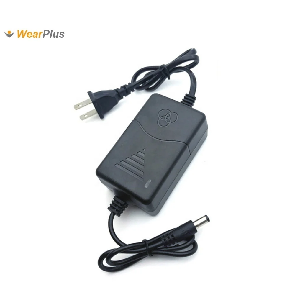 100-240V Input 12V 1.5A Output Double Cable EU/USA/UK Plug 18W CCTV Power Adapter