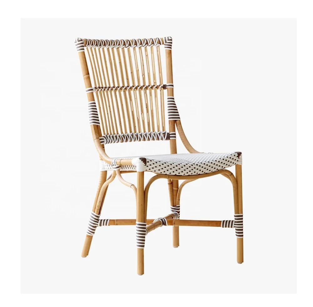 Cheap Aluminium PE Wicker Rattan Chair UV Resistant Options Color Outdoor