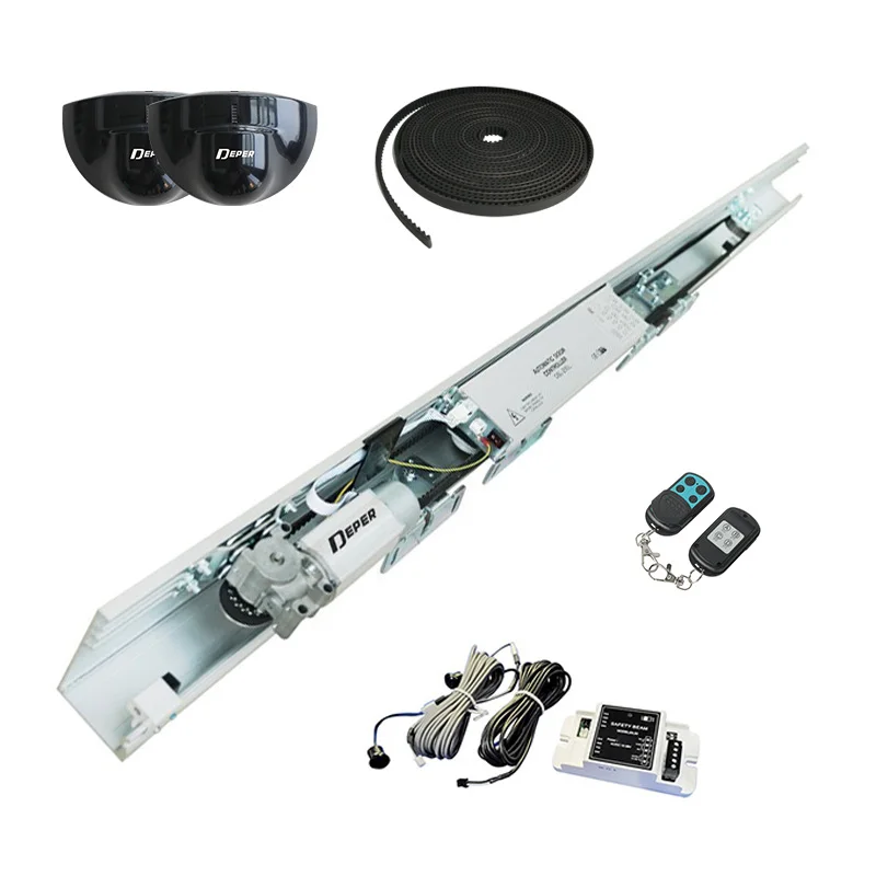 Deper 200l Автоматическая дверная система Коммерческая внутренняя стеклянная дверь автоматический механизм открывания двери