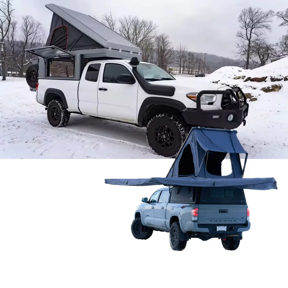 Rooftop Tent Canopy Alu Cab Folding Semi Truck House Aluminum Truck Canopy