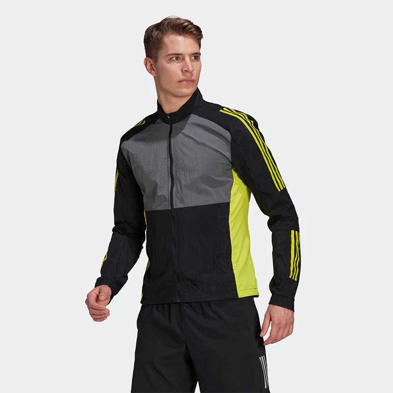 Wholesale Custom logo 100% Polyester Woven Lightweight Stand Collar Function Men Sport Jackets