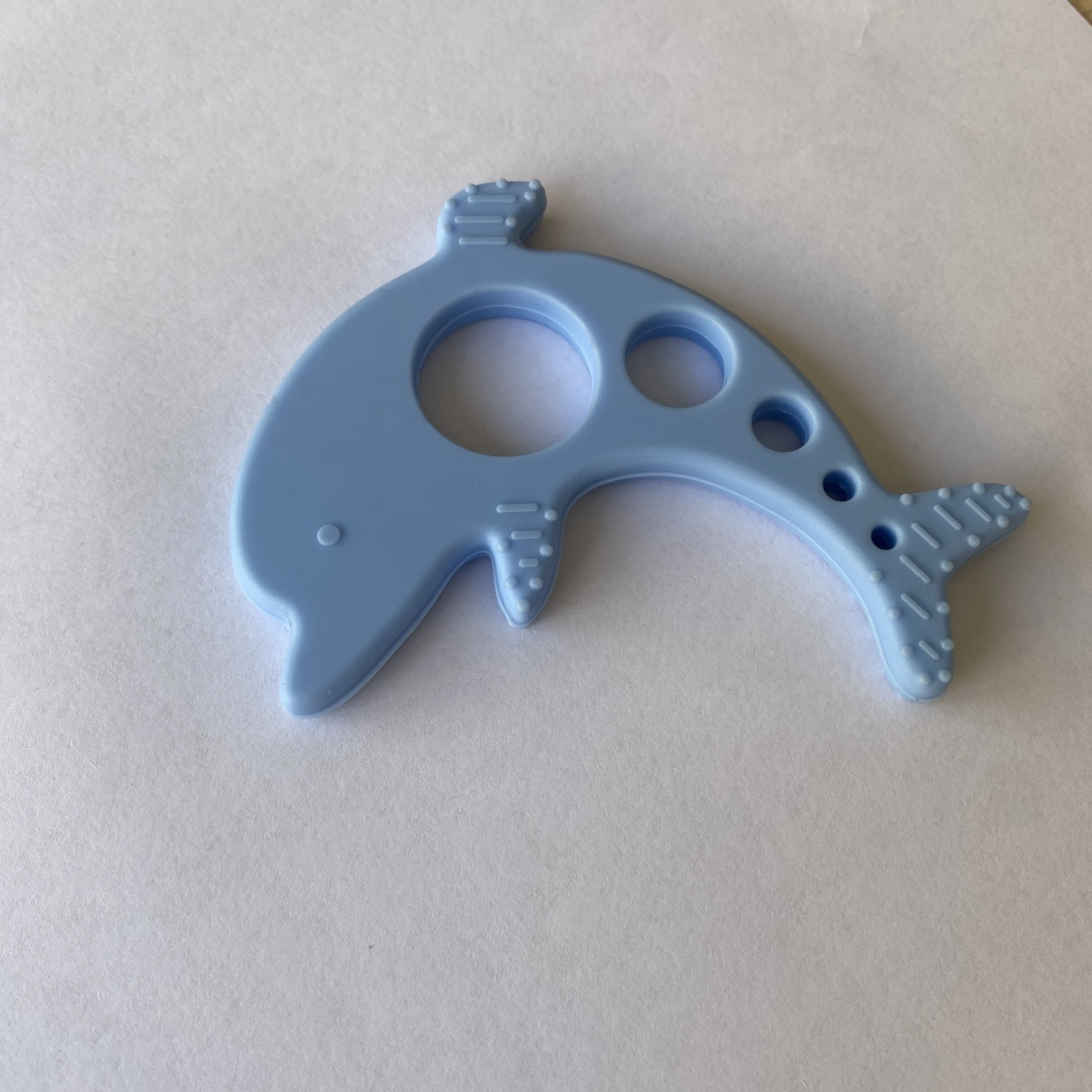 Eco Customizable Bpa Free animals shaped safe silicone toy baby Toddler Teething toys