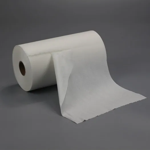 70% Cellulose 30%PP 65gsm Spunlace Nonwoven Cleaning wiper cloth paper cleanroom