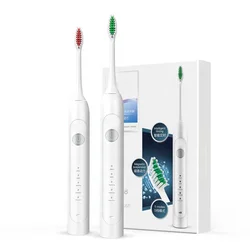 Kang Yu High Frequency Sound Wave Vibration Electric Toothbrush,Led Invisible Light Wireless Charging Ultra-Thin Adult