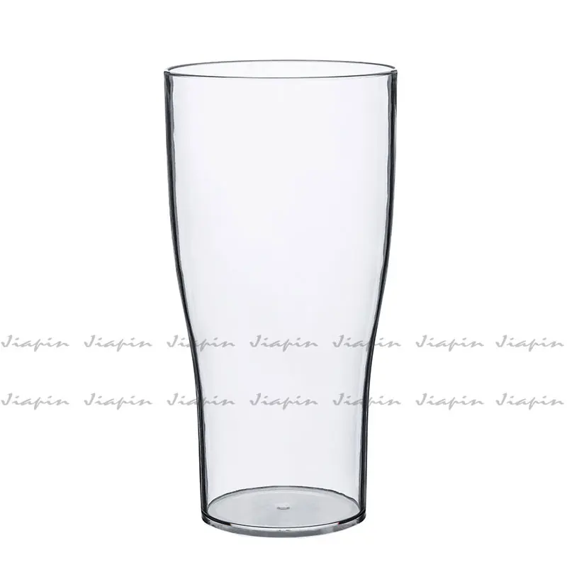 PC Beer Glass Brand Barware Conical Cup 510ml 17oz Clear Unbreakable Plastic Pint Beer Glass
