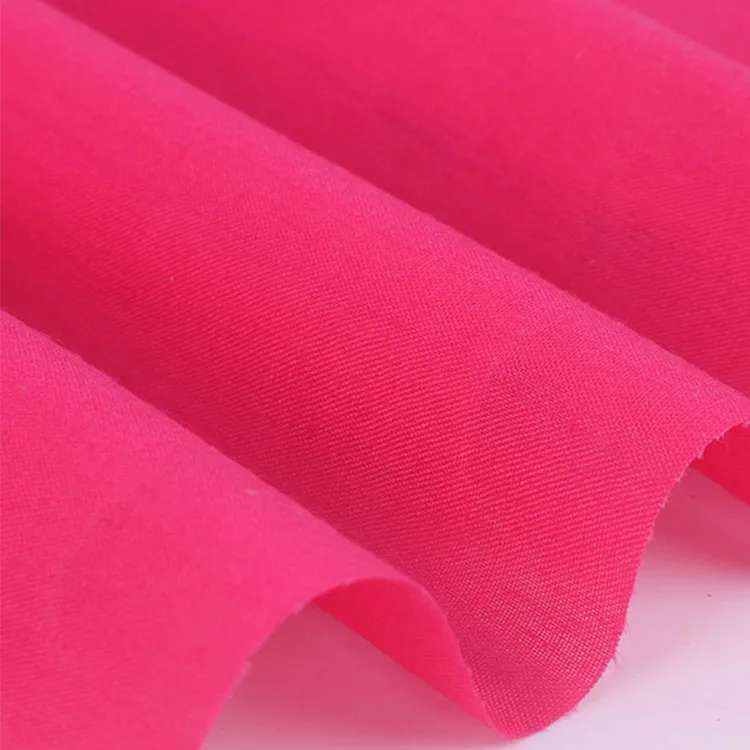 Hot sales  Polyester Cotton Pocketing Fabric  Woven Plain Dyed Tc Fabric Pocket Fabrics for lining or hat