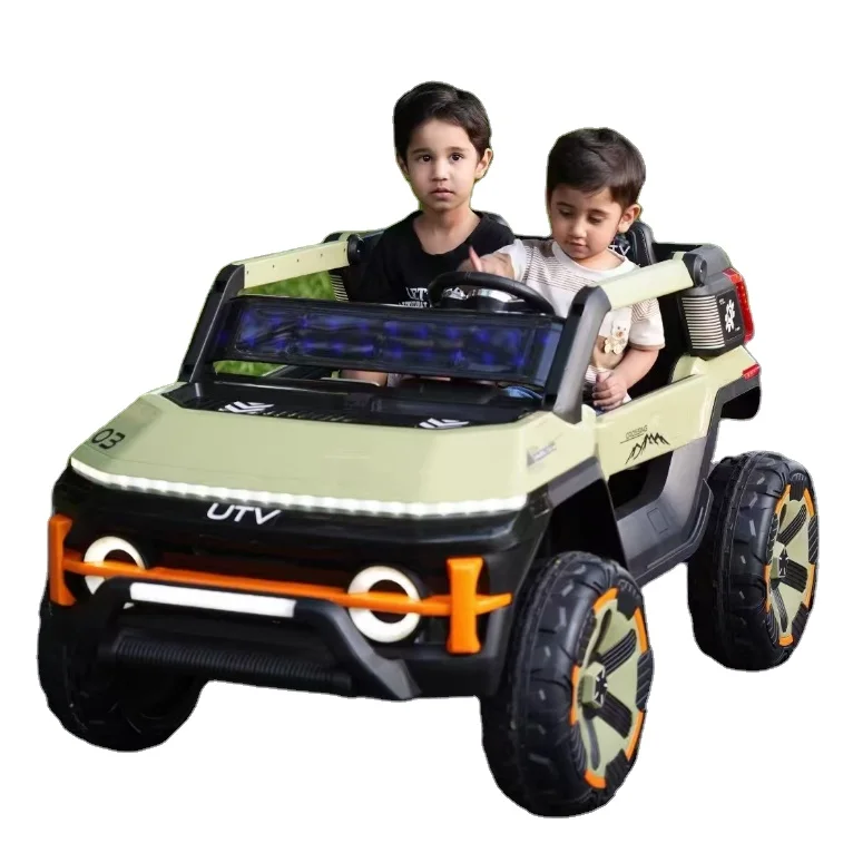 Высококачественный Детский Электрический автомобиль Utv 2 местный hebei ездить на автомобиле с дистанционным управлением