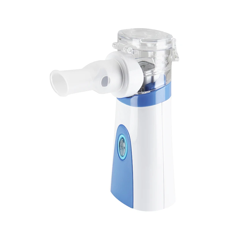 Портативный ультразвуковой сетчатый небулайзер нового дизайна оптовая продажа электрический пластиковый для астмы 1 5 в * 2 щелочная батарея AA класса