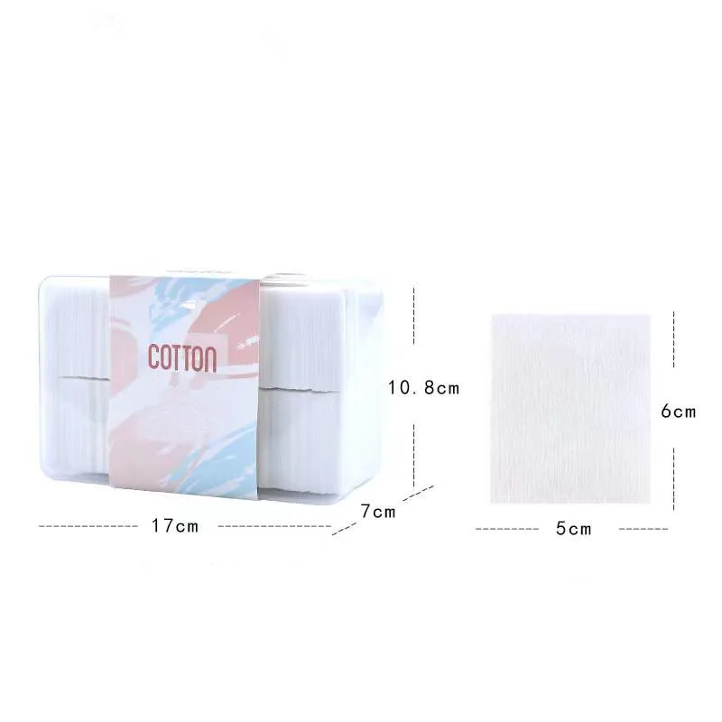 1000 pcs Ultra Thin Makeup Removing Cotton Pads Non Woven Makeup Pad Female Nail Polish Makeup Cotton pad