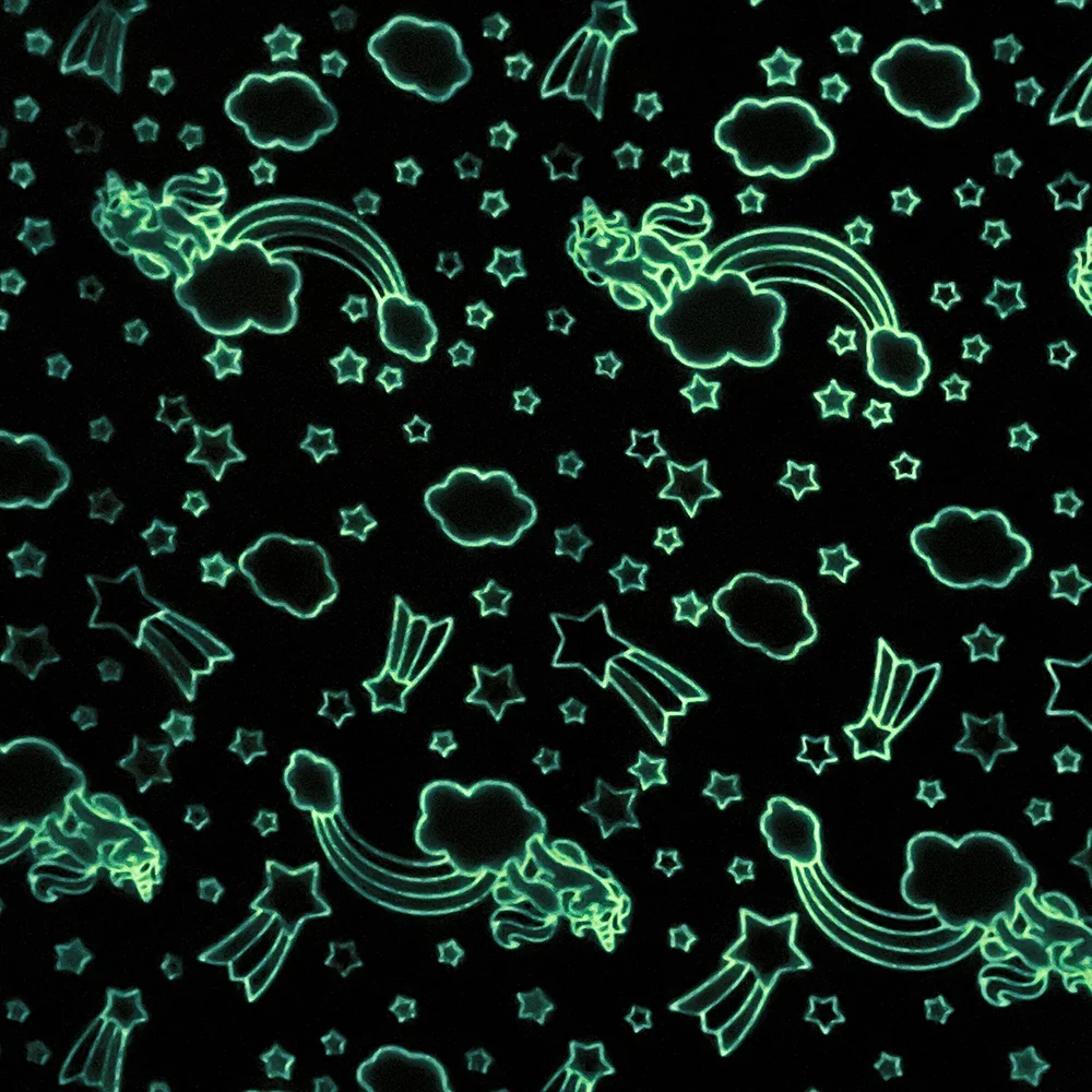 Glow in The Dark Throw Blankets Luminous Unicorns Blanket for Girls Super Soft Flannel Furry Fleece Blanket