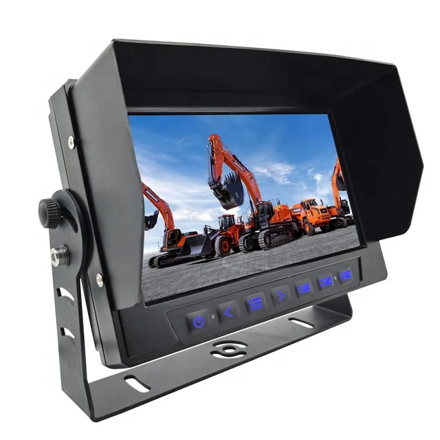 7 дюймов ip69k водонепроницаемый монитор компьютера 1024*600 ips экран с VGA авиационный порт для наружного холодного хранения специальный автомобиль