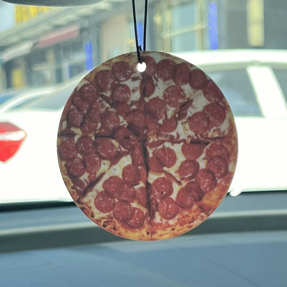 Vast Gifts Custom Car Air Freshener Water Frop Hanging Rear View Solid Paper Diffuser Fragrance Pendant