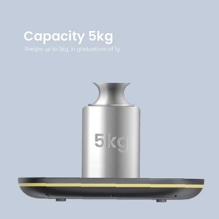 TRANSTEK 4 Units 5kg/ 1g Precise LED Display Battery Digital Food Weighing Waterproof Kitchen Scale Balanzas de Cocina