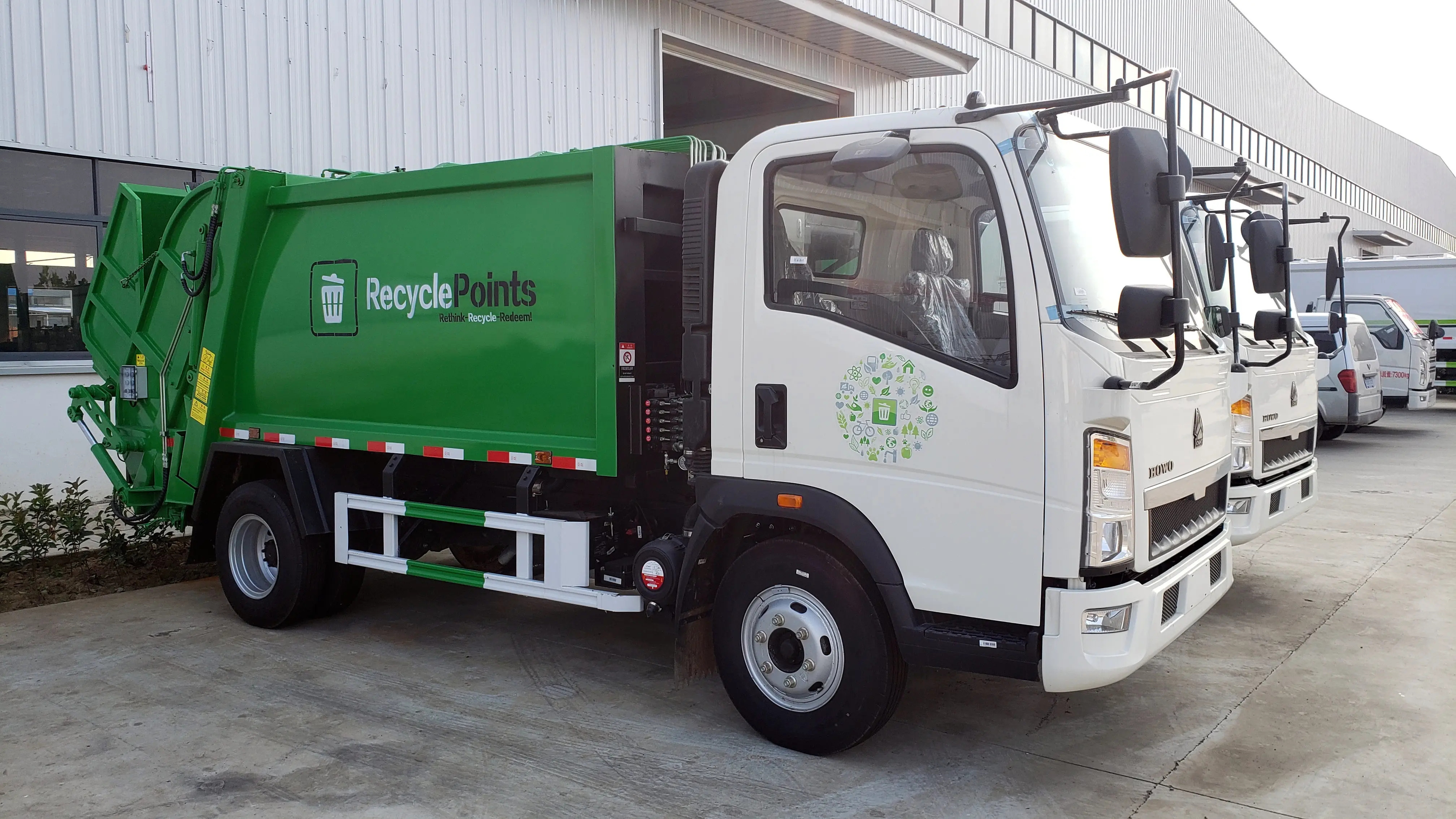 Sinotruk мусорный уплотнитель грузовик для сбора отходов на