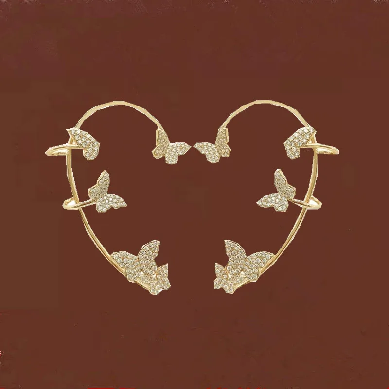 Серьги-Клипсы из металлического сплава